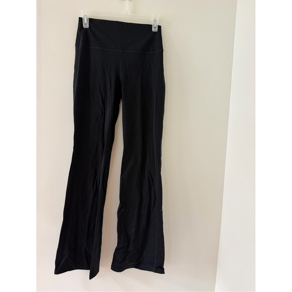Garage Yoga Pants Women M Black Like New Flared High Rise Stretchy Workout